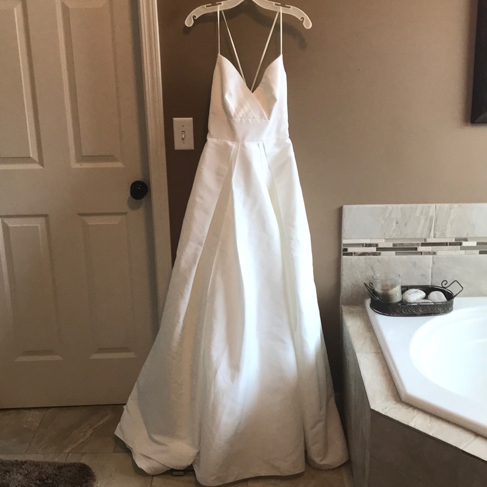 David's Bridal Wedding Dress Galina Es9808